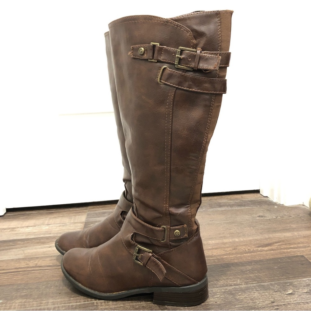 Brown Guess boots size 9